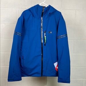 NWT Helly Hansen Men's Swift Team PrimaLoft Ski Jacket XLARGE Deep‎ Fjord